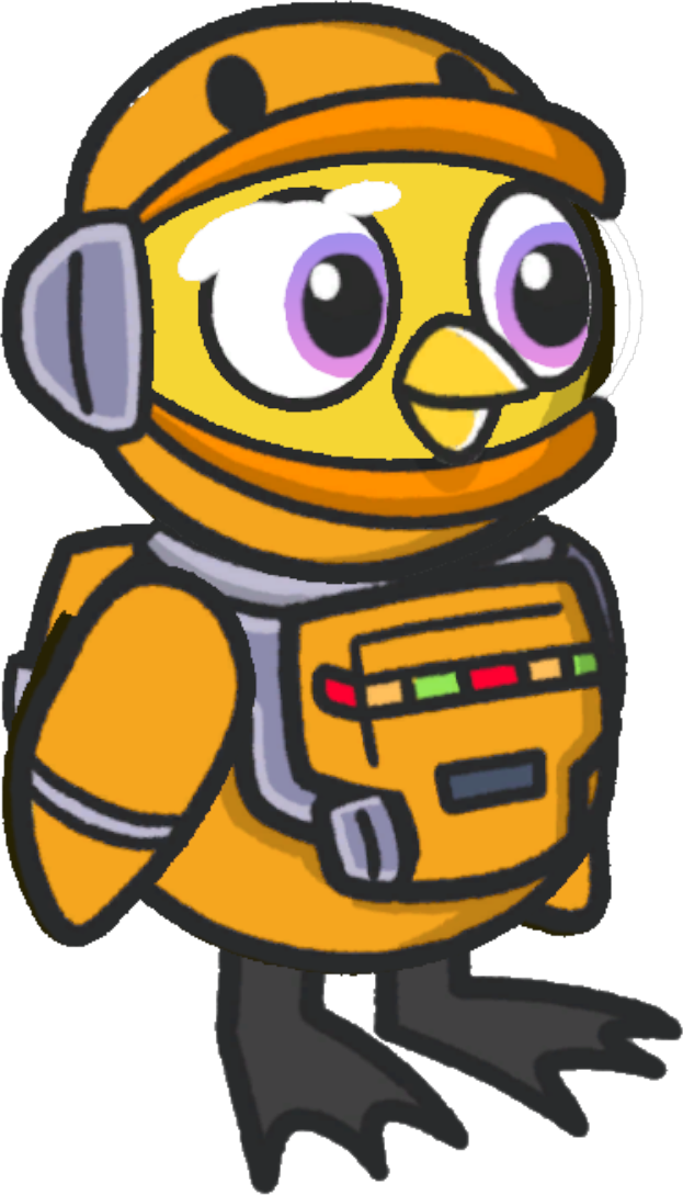 Space Outfit, orange version