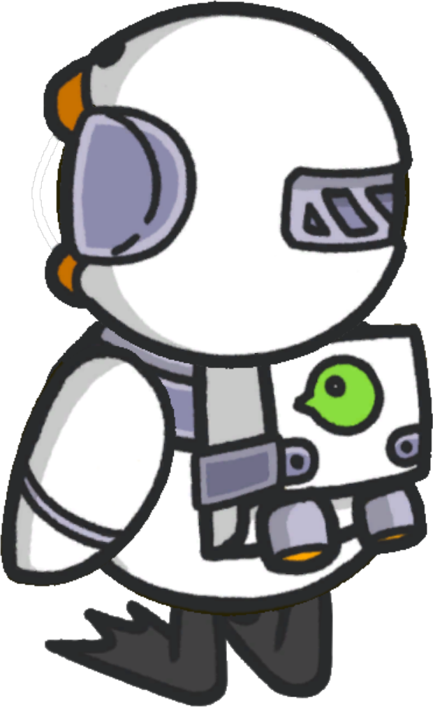 Rotating view of Space Outfit