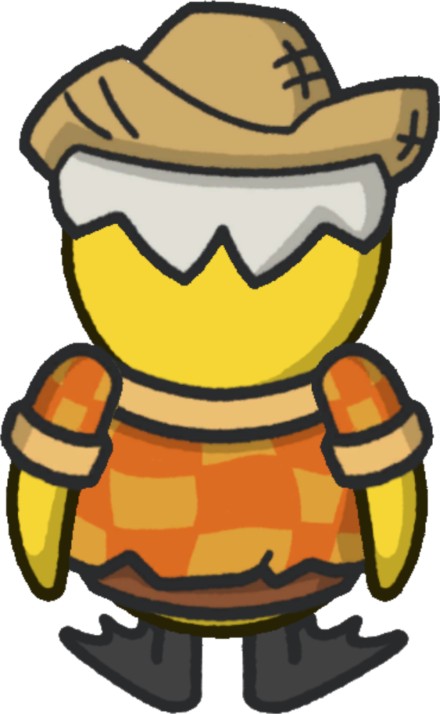 Rotating view of Farmer Outfit