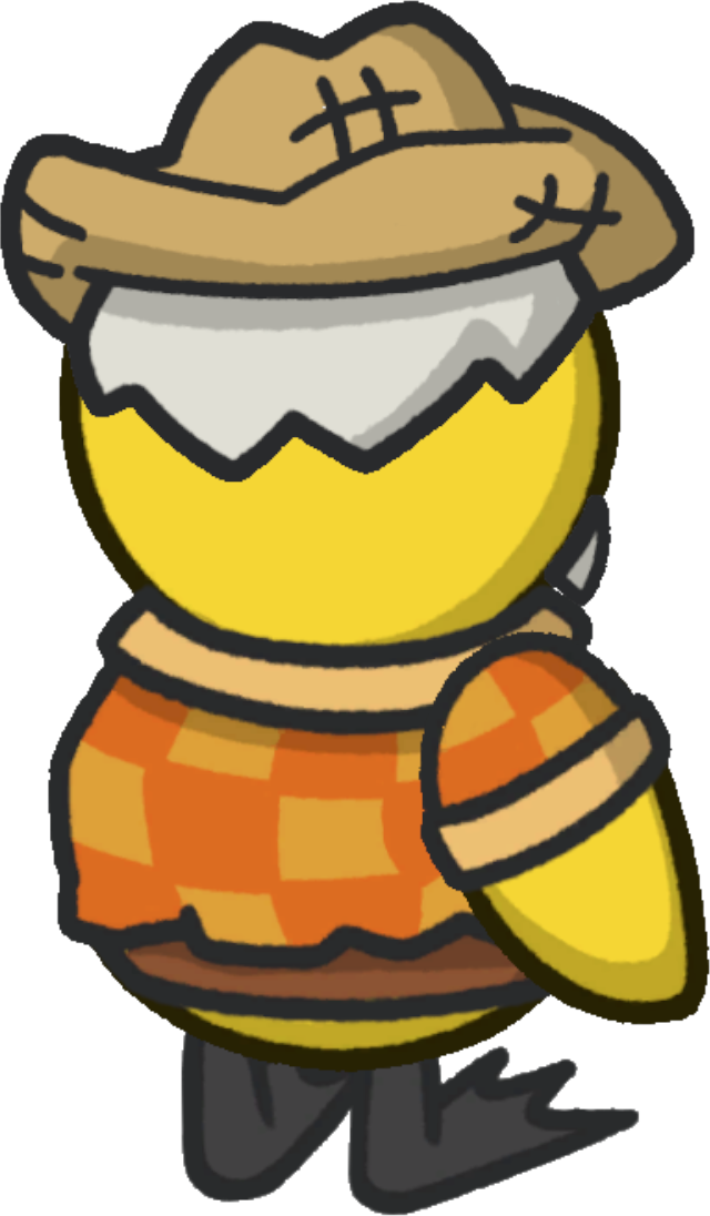 Rotating view of Farmer Outfit