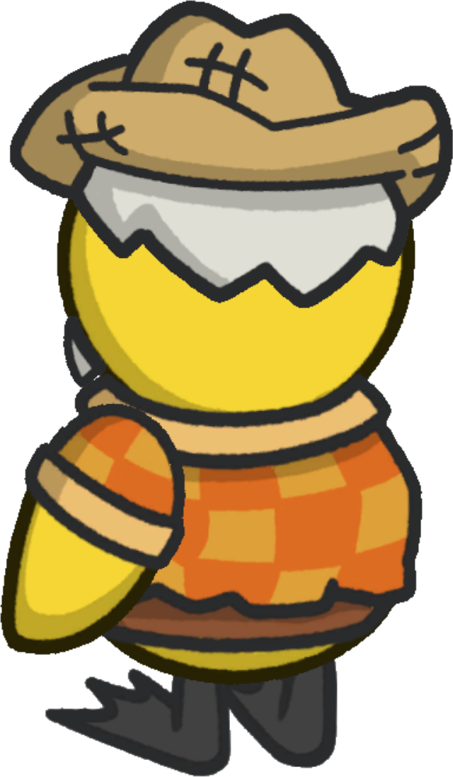 Rotating view of Farmer Outfit