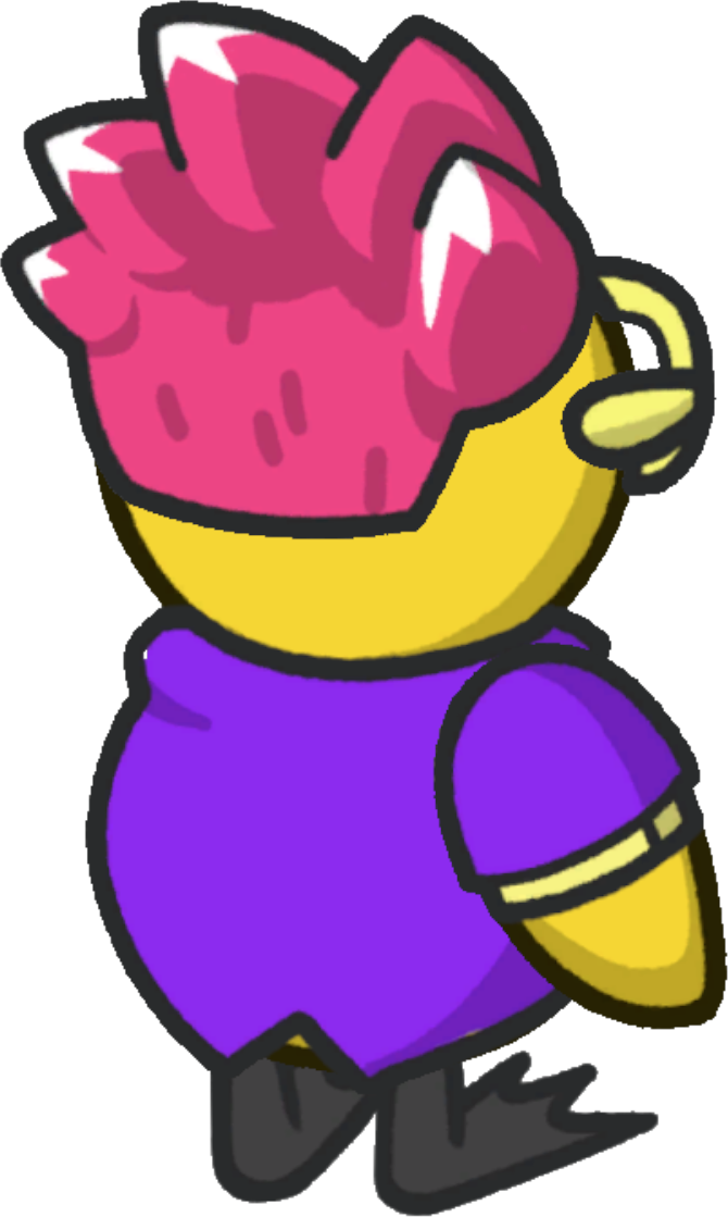 Rotating view of Scruffy Outfit