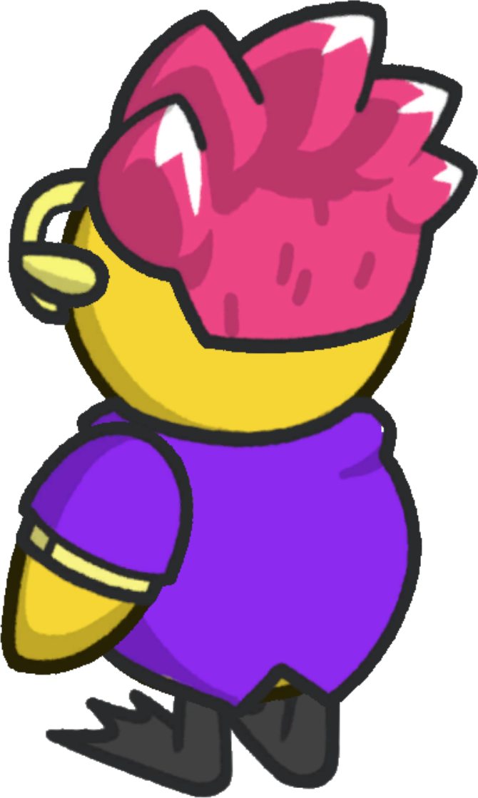 Rotating view of Scruffy Outfit