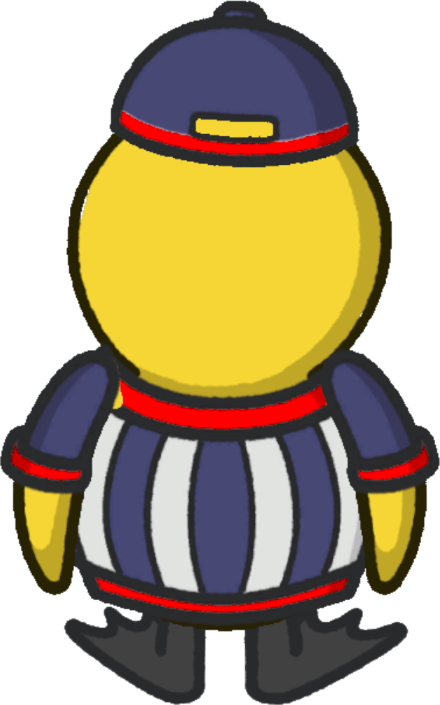 Rotating view of Referee Outfit
