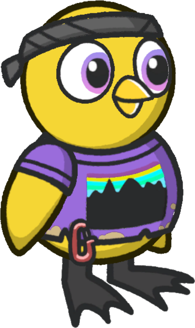 Hiking Outfit, black and purple version