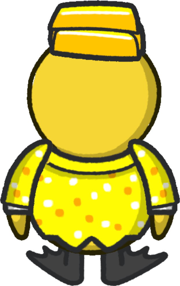 Rotating view of Goldie Outfit
