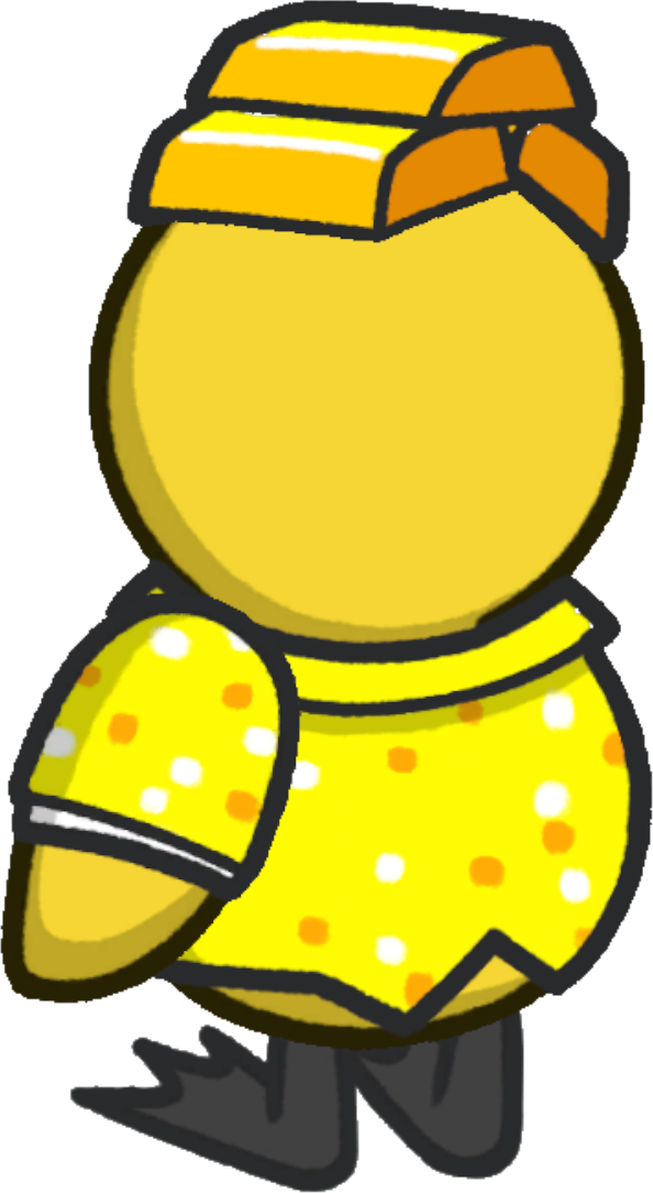 Rotating view of Goldie Outfit