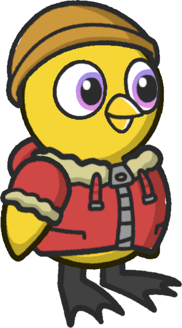Winter Outfit, gold and red version