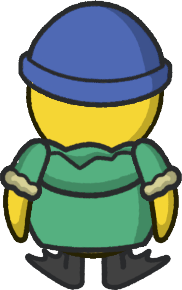 Rotating view of Winter Outfit
