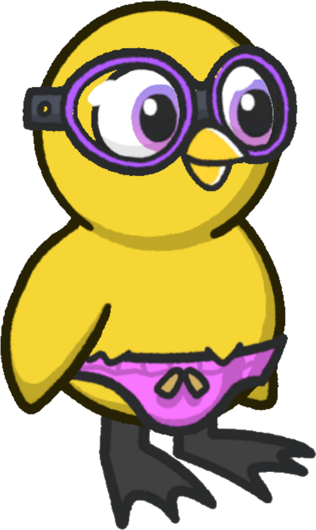 Swimming Outfit, purple and pink version