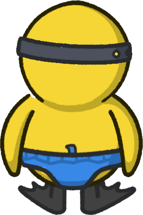 Rotating view of Swimming Outfit