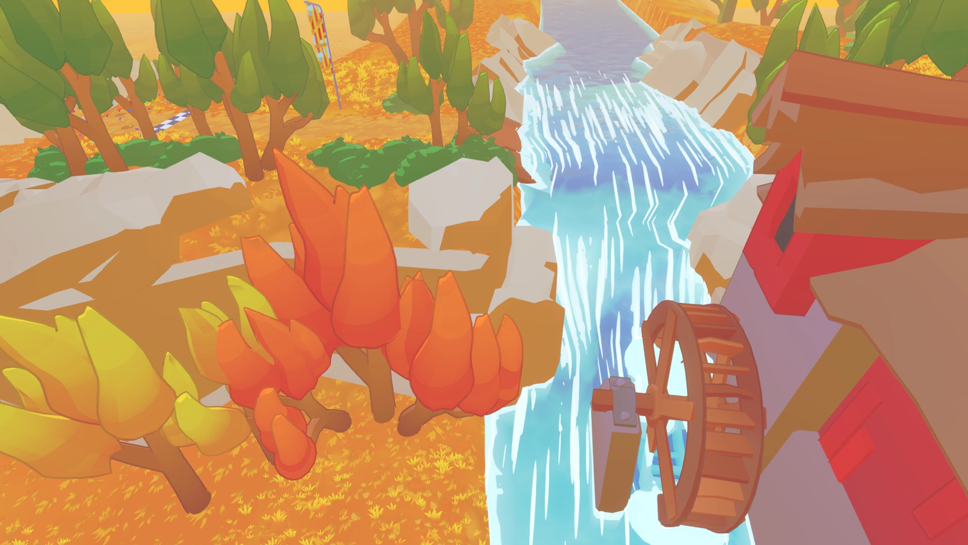 Flower Falls artwork