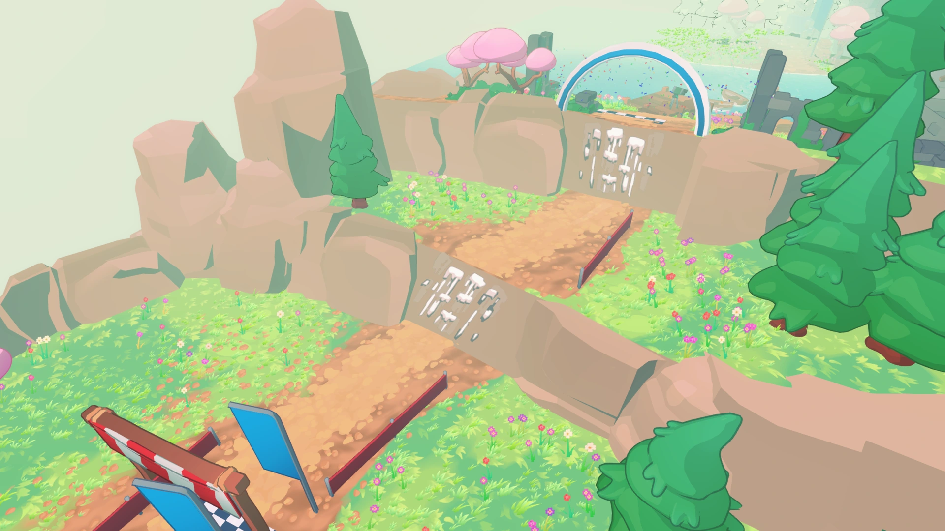 Hangtime Cliffs — view 2