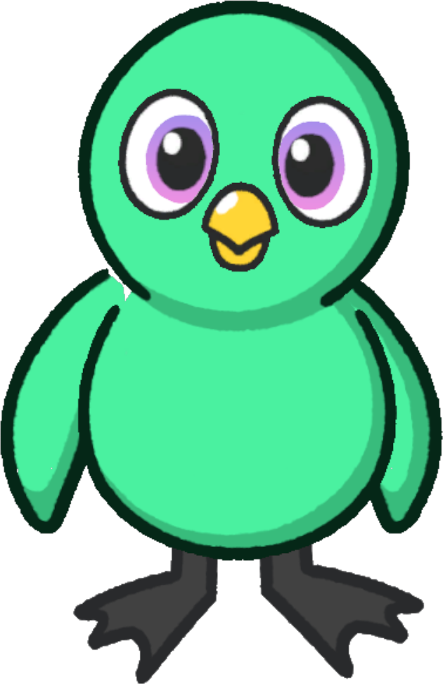Front view of Green Body Colour