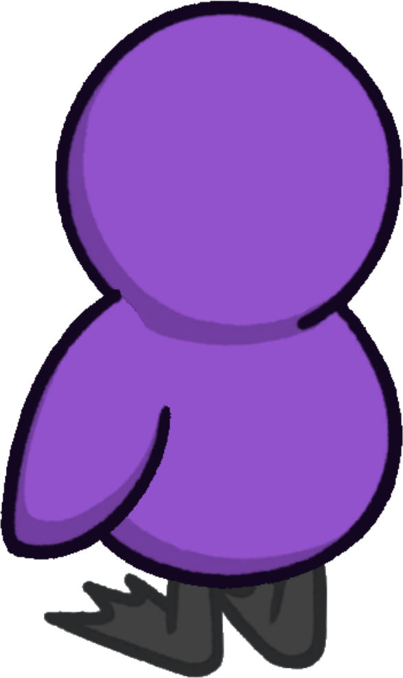 Rotating view of Purple Body Colour