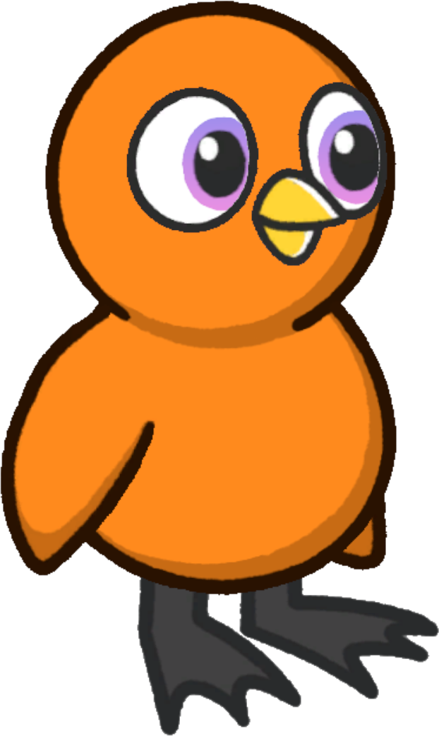 Side view of Orange Body Colour