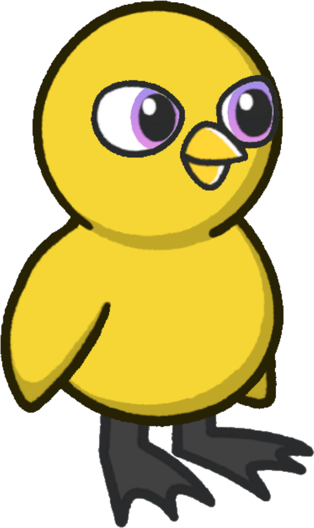 Side view of Squinty Eyes