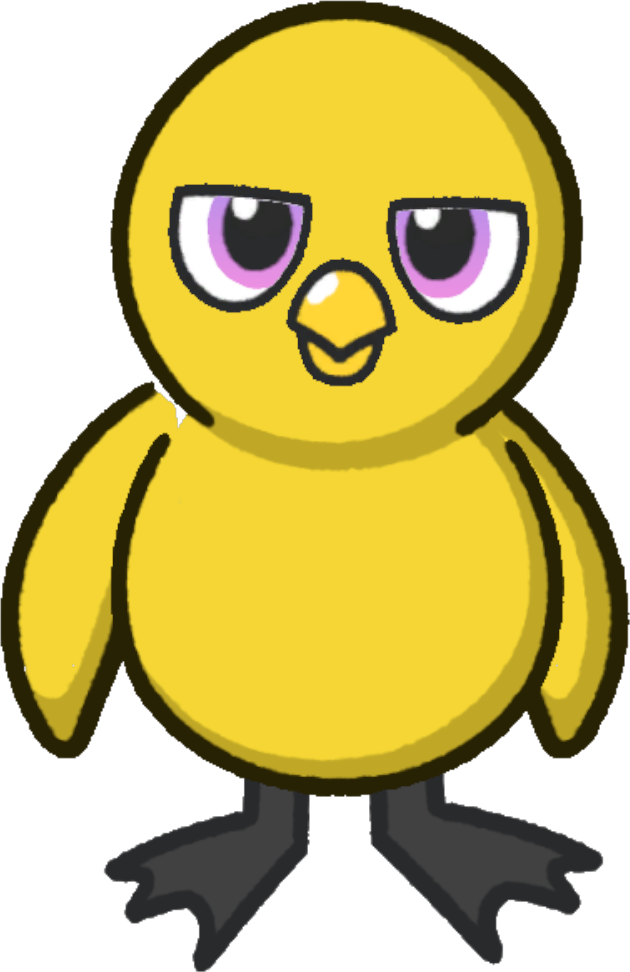 Front view of Nonchalant Eyes