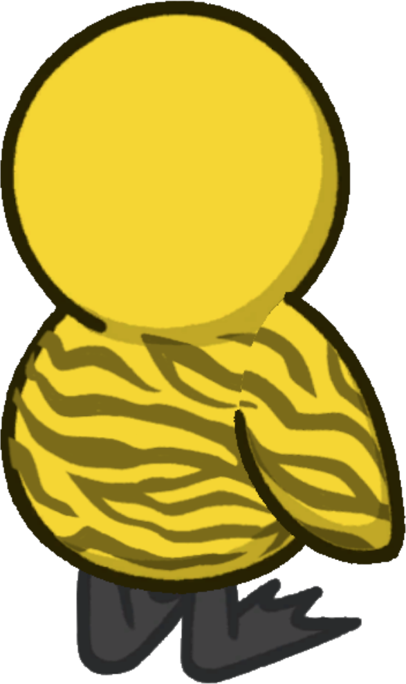 Rotating view of Zebra Print Tattoo