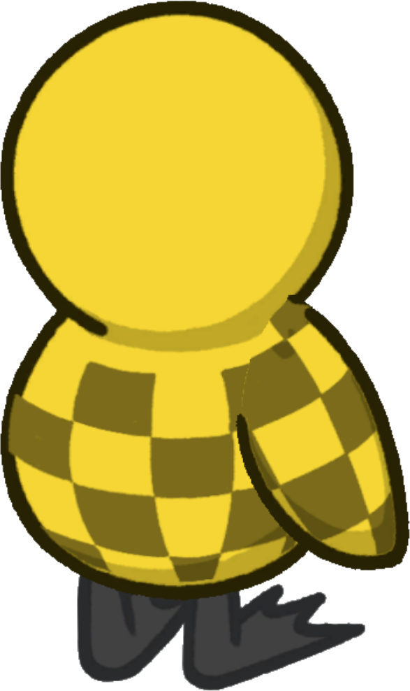 Rotating view of Checkered Tattoo