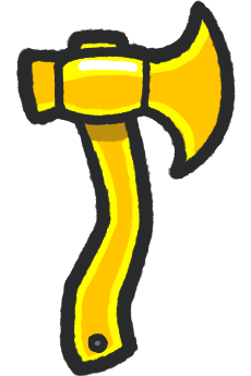Gold Hatchet